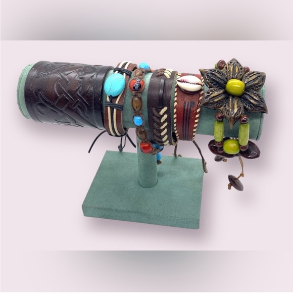 Vintage Bracelets Mixed Beaded Jewelry Lot - Picture 4 of 10